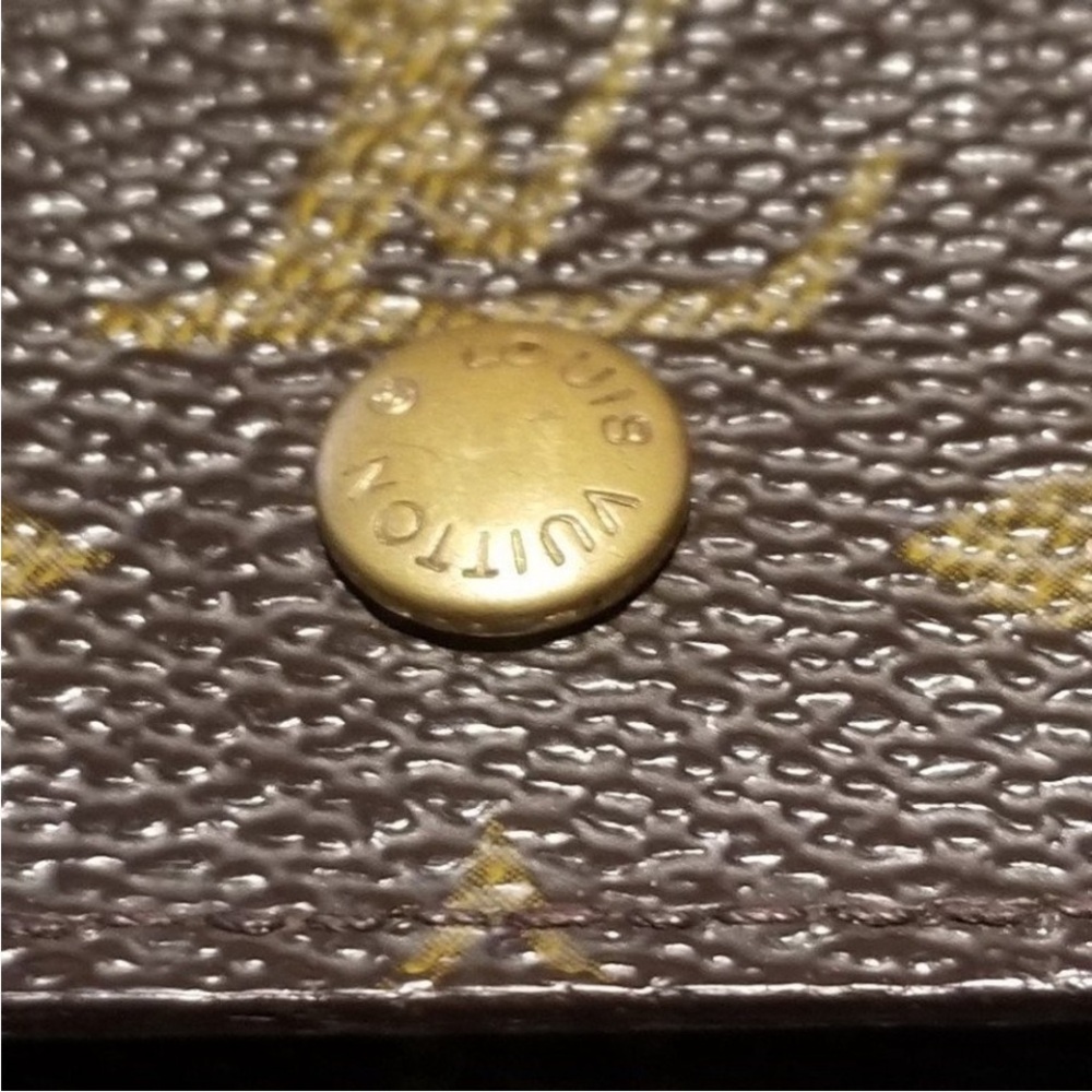 Authentic LOUIS VUITTON Portefeuille Elise Trifold Wallet Monogram #TH1908 - Picture 8 of 14